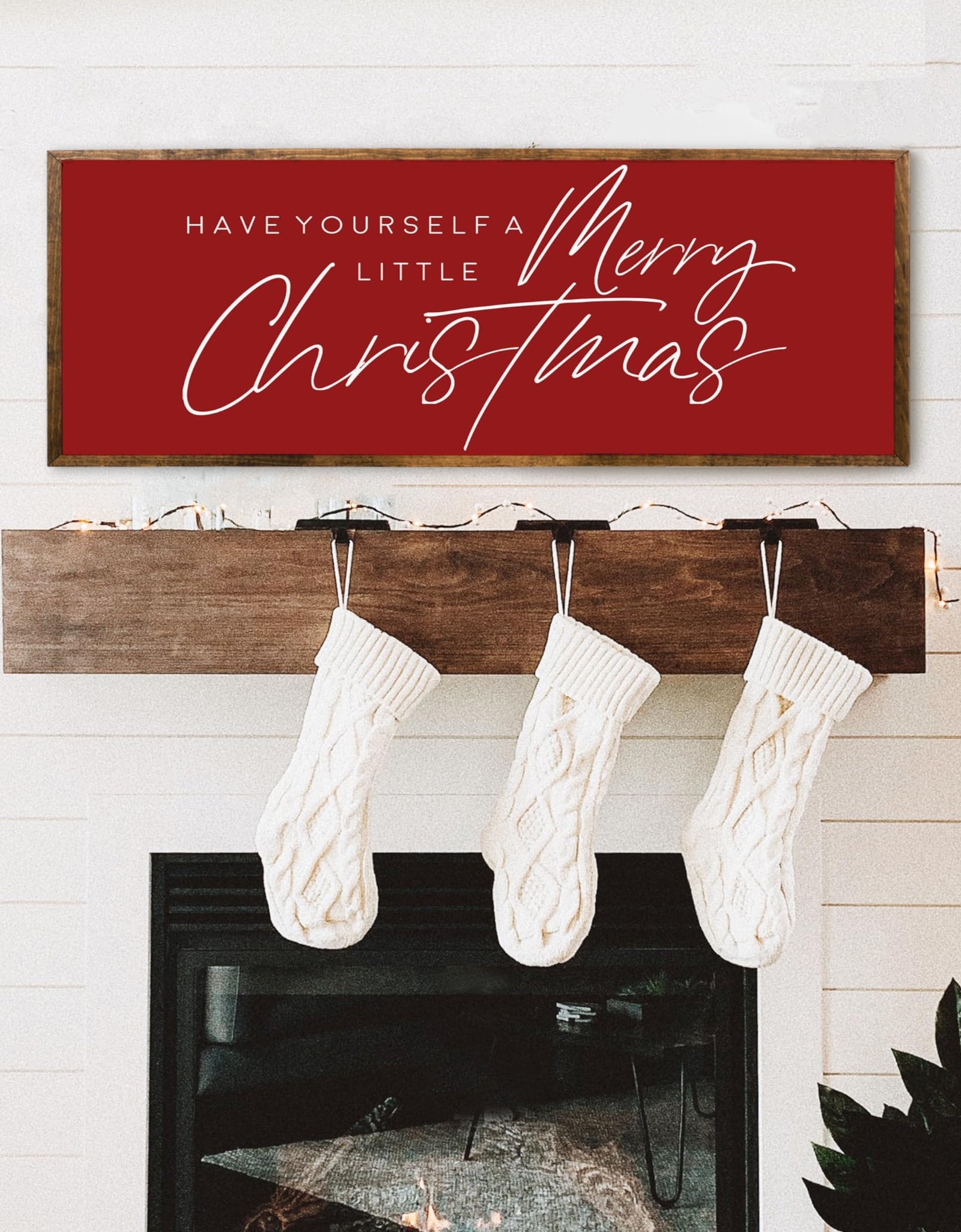 20x48 inches, Have yourself a Merry little Christmas | Christmas decor | Christmas room decor | Christmas wall decor | Farmhouse Christmas decor