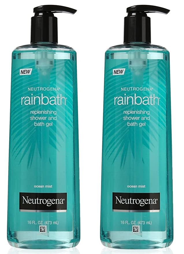Neutrogena Rainbath Replenishing Shower and Bath Gel, Ocean Mist, 16 Ounce