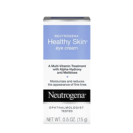 Neutrogena Healthy Skin Anti-Wrinkle Eye Cream with Alpha Hydroxy Acid (AHA), Vitamin A and Vitamin B5, 0.5 oz