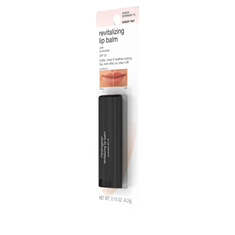 Neutrogena Revitalizing and Moisturizing Tinted Lip Balm with Sun Protective Broad Spectrum SPF 20 Sunscreen, Lip Soothing Balm with a Sheer Tint