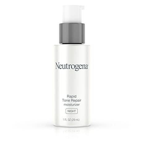Neutrogena Rapid Tone Repair Night Cream with Retinol, Vitamin C and Hyaluronic Acid - Anti Wrinkle Face and Neck Moisturizer - Vitamin C, Retinol, Glycerin, Hyaluronic Acid, 1 fl. oz