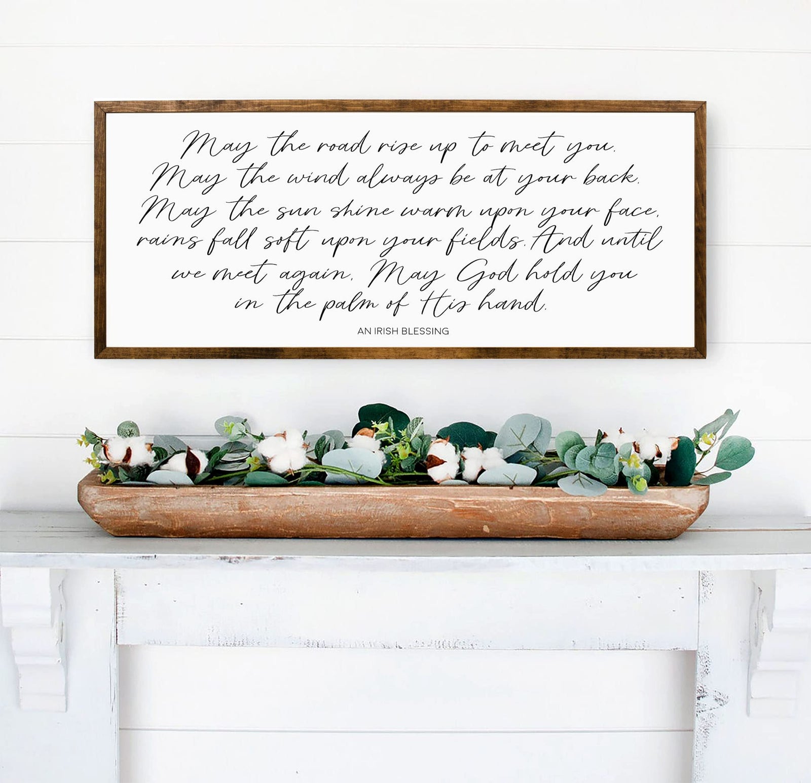 20x40 inches, Irish Blessing Sign | irish blessing | inspirational quotes | irish blessing sign | house warming gift | st patricks day decor | st patricks day | inspirational wall art