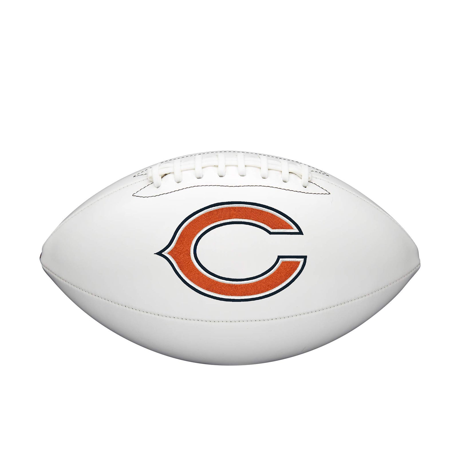 WILSON NFL Live Signature Autograph Football - Official Size, Chicago Bears