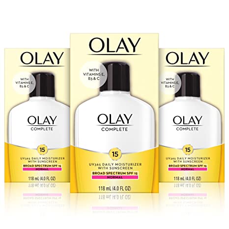 Olay Complete All Day Moisturizer with Broad Spectrum SPF 15, 4.0 Fl Oz