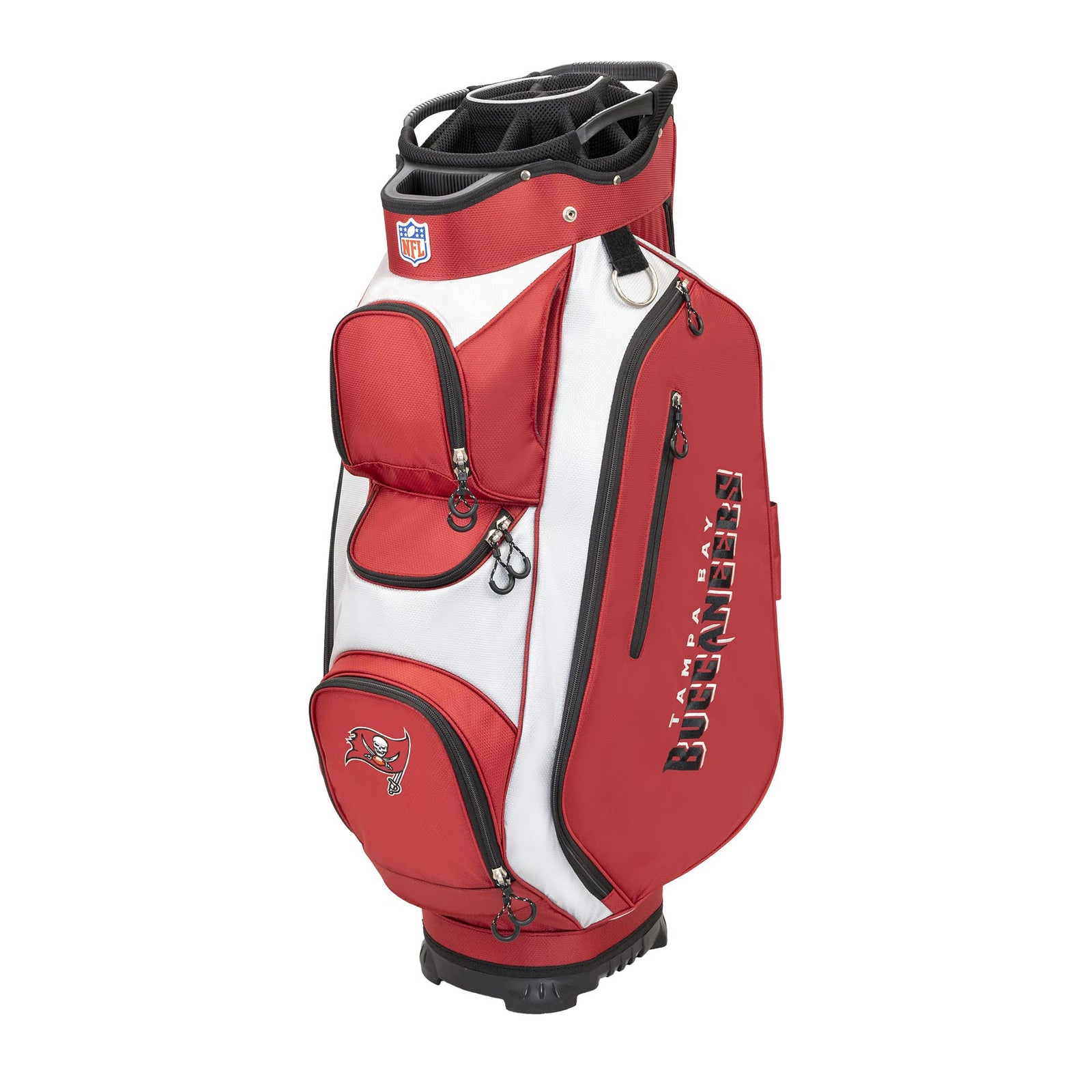 Wilson NFL Golf Bag - Cart, Tampa Bay, Red, 2020 Model