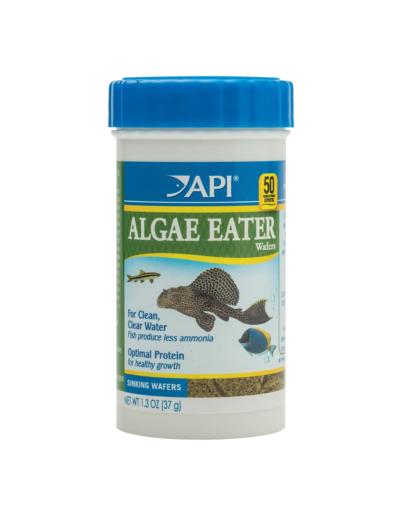 API Algae Eater Wafers Fish Food 1.3 Oz (Pack of 1)
