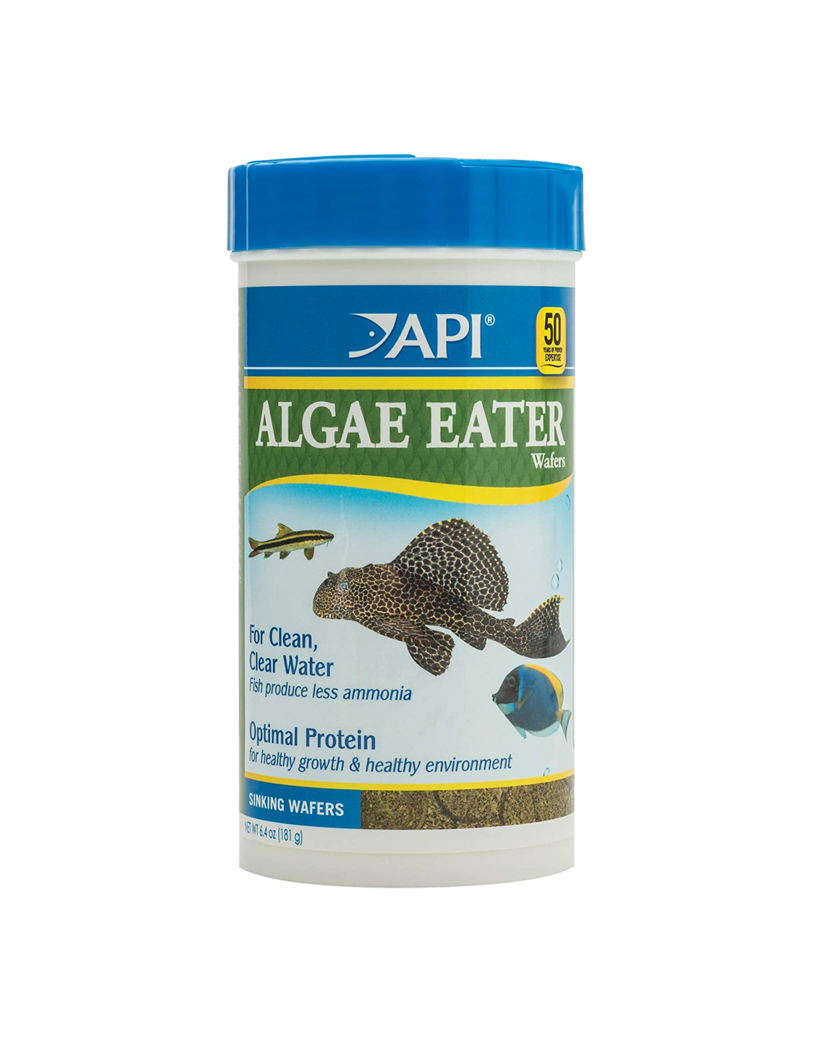 API Algae Eater Wafers Fish Food 6.4 Oz (Pack of 1)