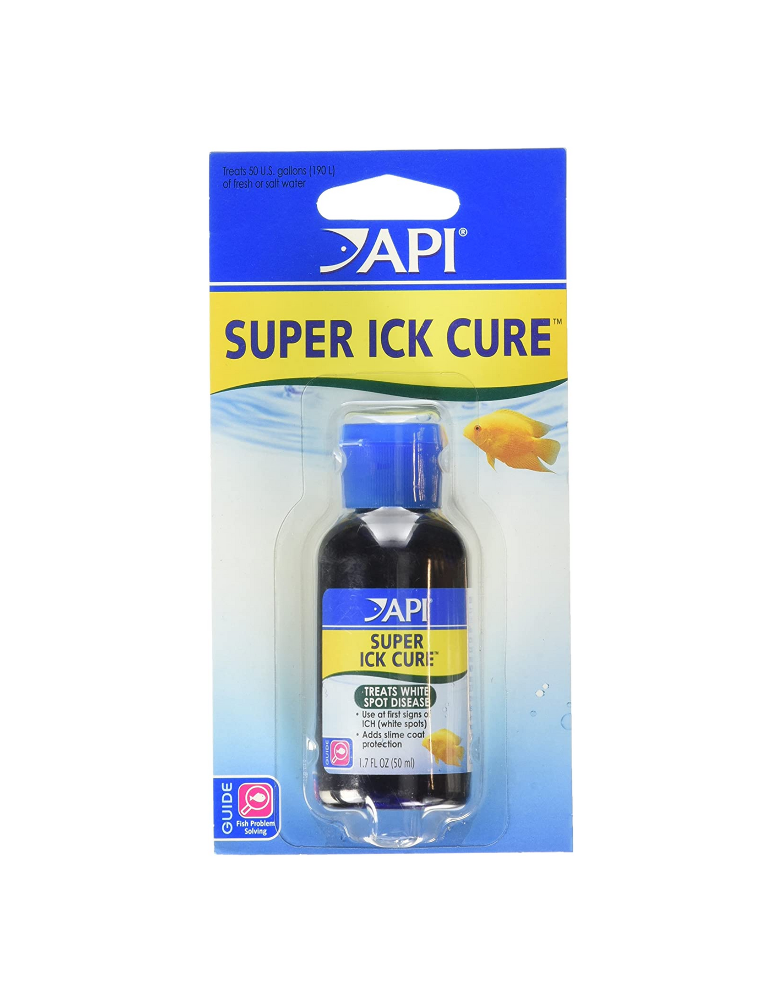 API LIQUID SUPER ICK CURE, Treats White Spot Disease, 1.7 oz