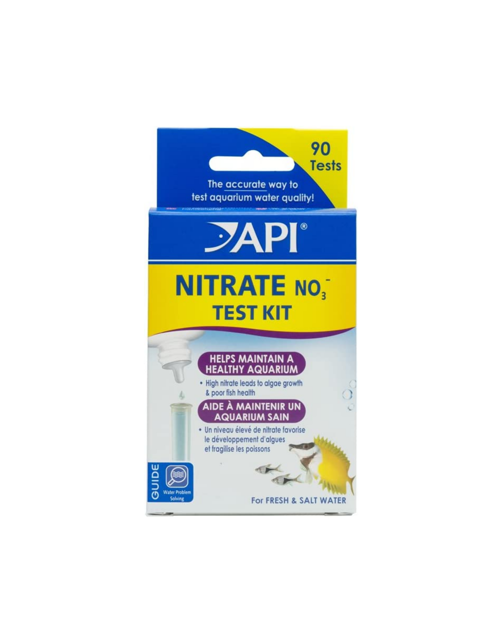 API NITRATE Test Kit, 90-Test, For Freshwater and Saltwater Aquarium