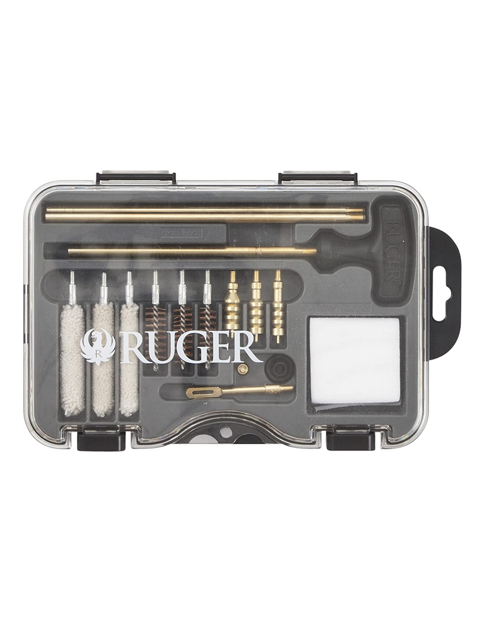 Allen Company Ruger Universal Handgun Cleaning Kit - .380ACP.357 Magnum, 9mm, 10mm.40 caliber.38 special.44 Magnum and .45 acp , black