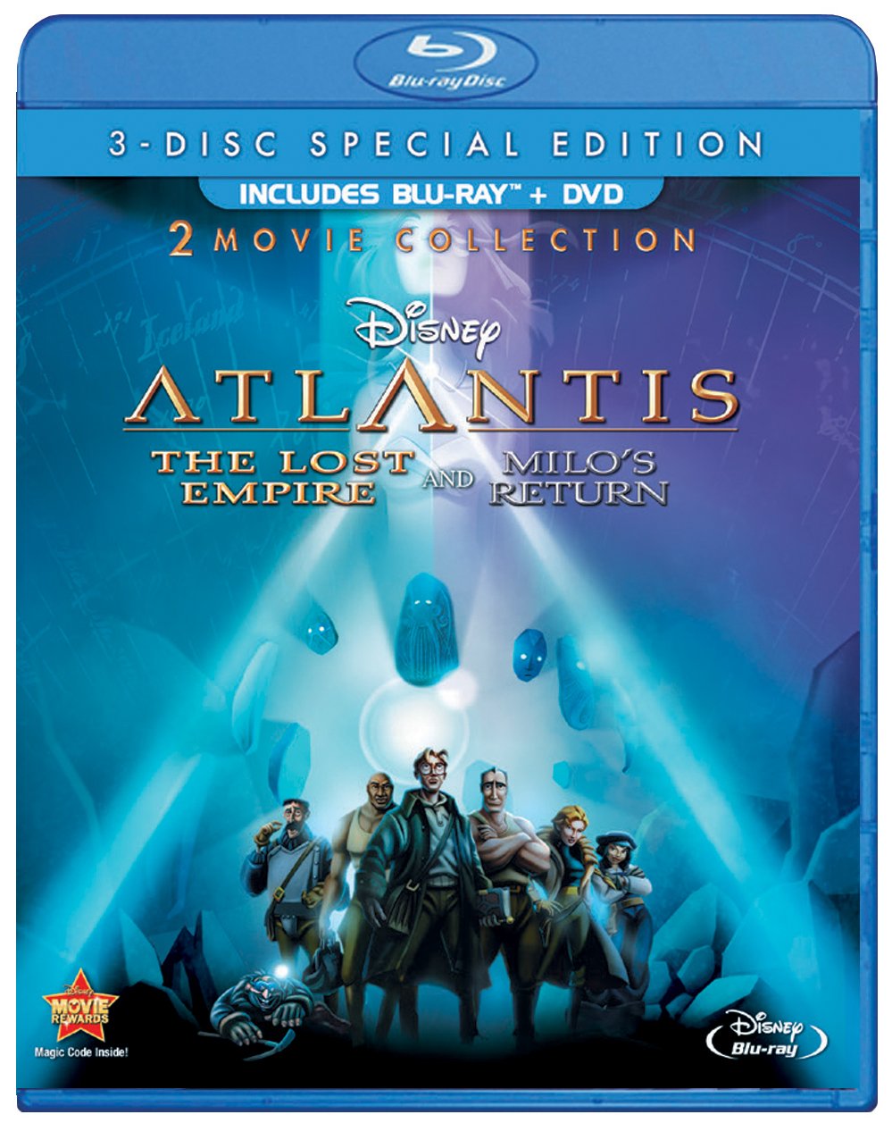 Atlantis: The Lost Empire and Milo's Return (Blu-ray + DVD)