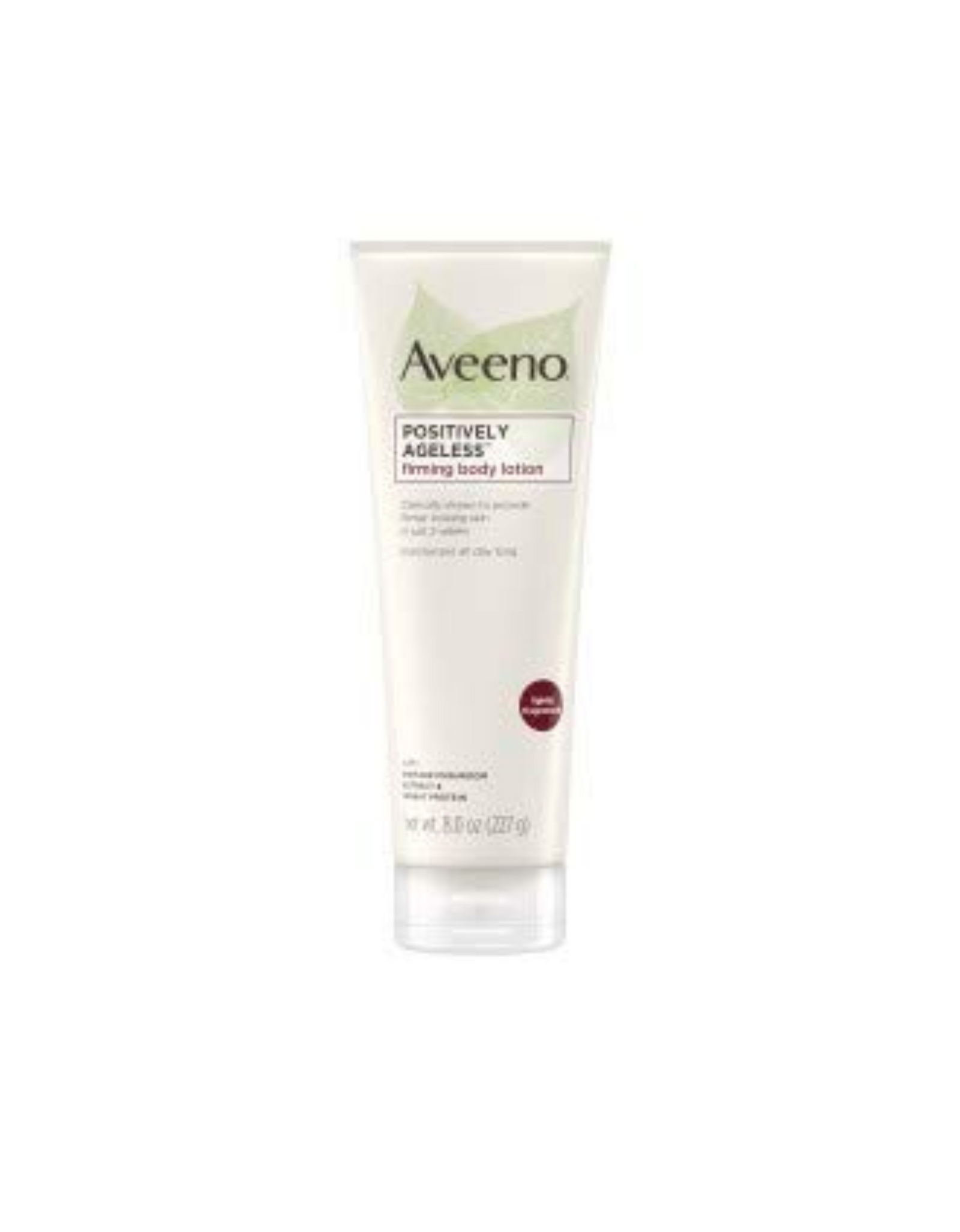 Aveeno Positively Ageless Anti-Aging Firming Body Lotion with Shiitake Mushroom Extract & Wheat Protein, 8 oz
