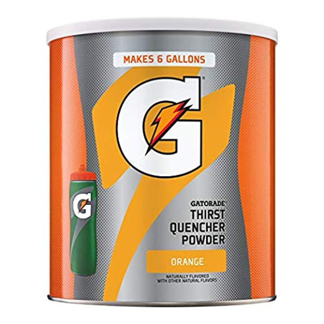 Gatorade Powder Canister Orange, 51 Ounce - Pack of 3