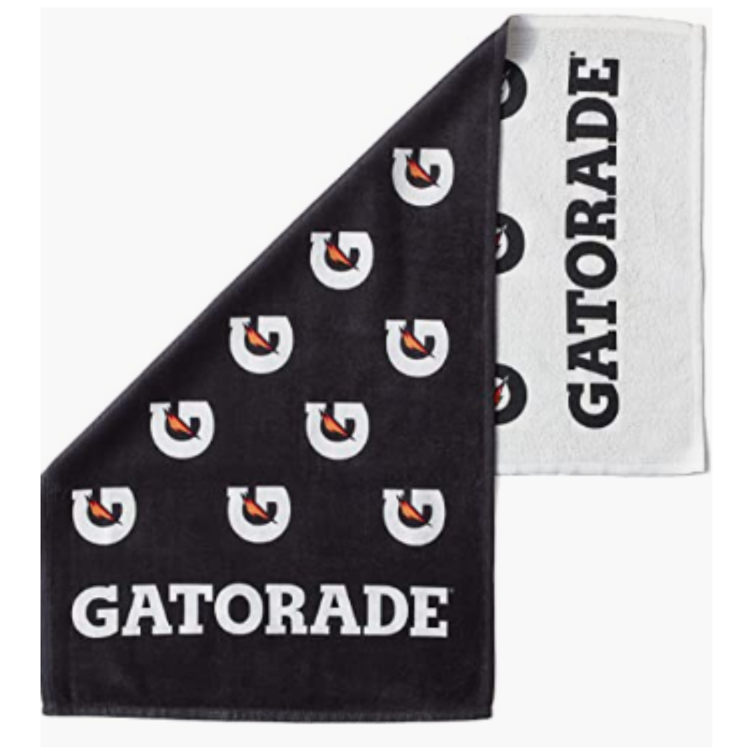 Gatorade Premium Sideline Towel, White, Small