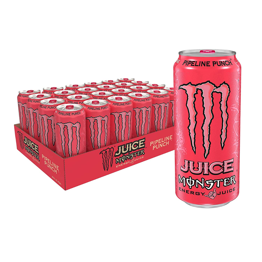 Monster Energy Juice, Pipeline Punch,16 Ounce - Pack of 24