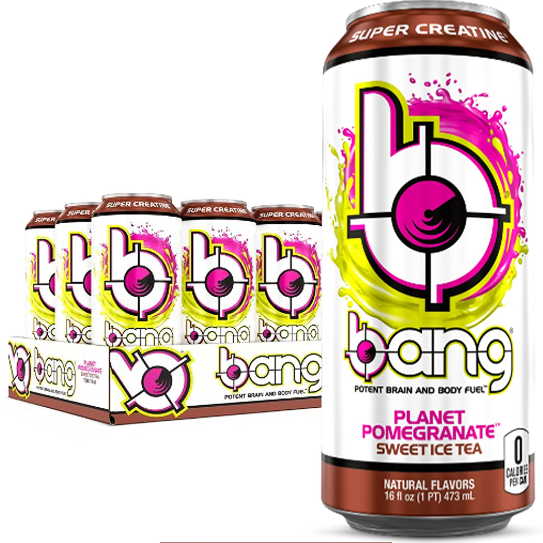 Bang Planet Pomegranate Sweet Ice Tea Energy Drink