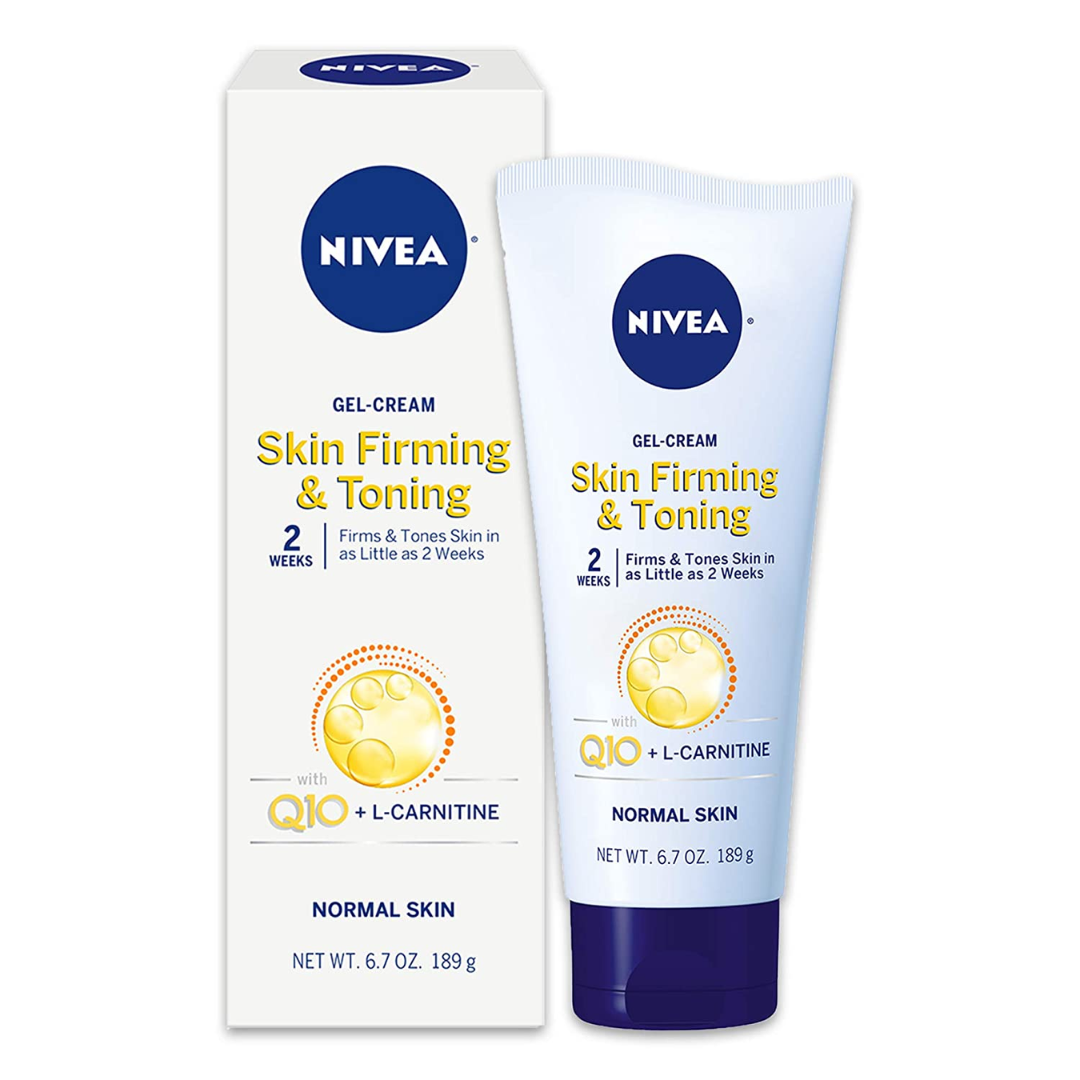 NIVEA Skin Firming and Toning Body Gel-Cream with Q10, 6.7 Ounce