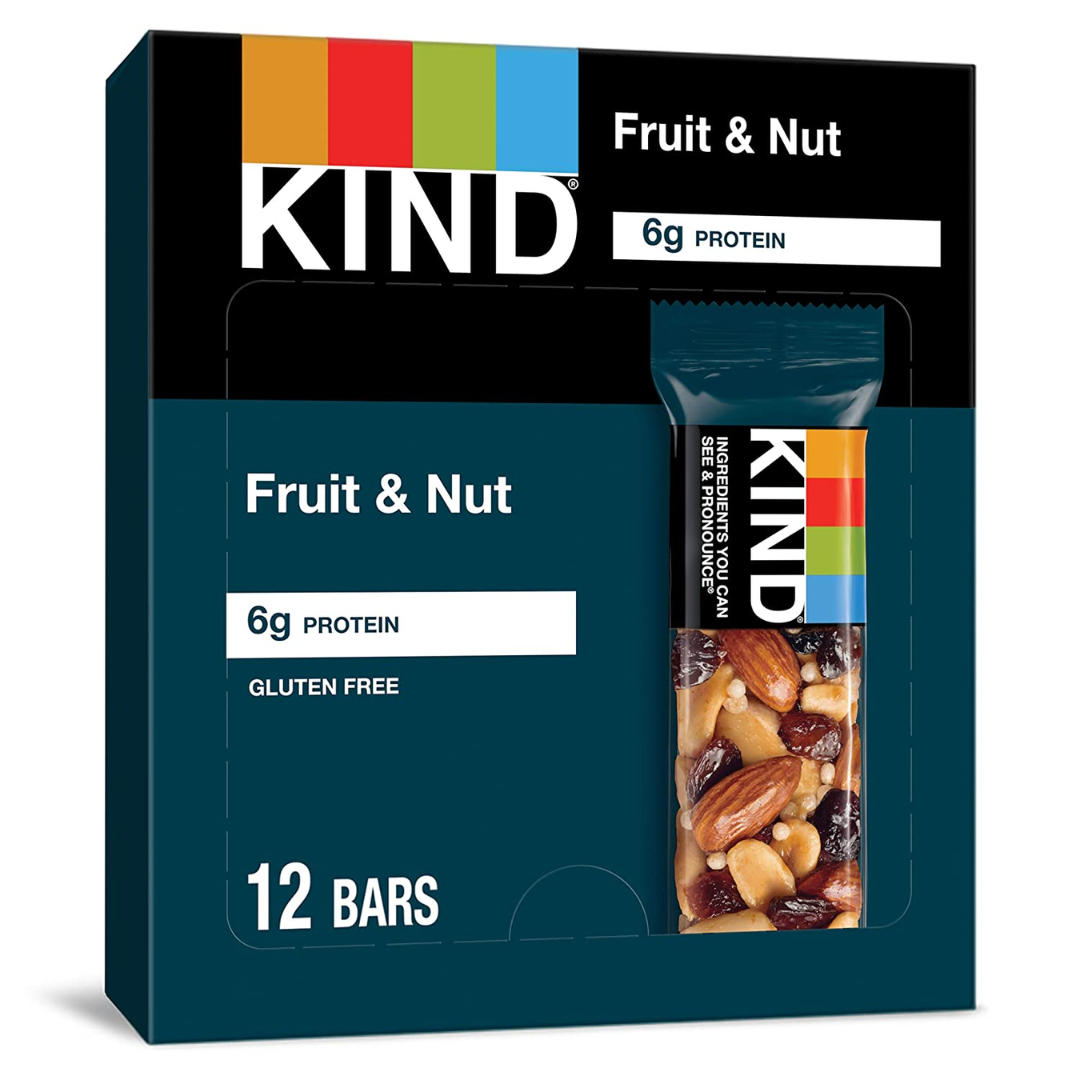 KIND KIND Bars, Fruit & Nut, Fruit & Nut - 12 Count