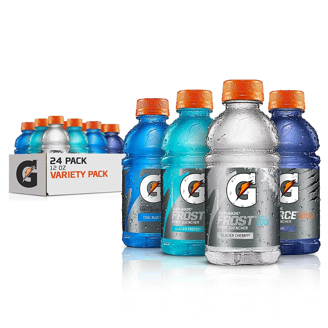 Gatorade Thirst Quencher, Frost 4 Flavor Variety Pack, 12 Ounce - 24 Pack