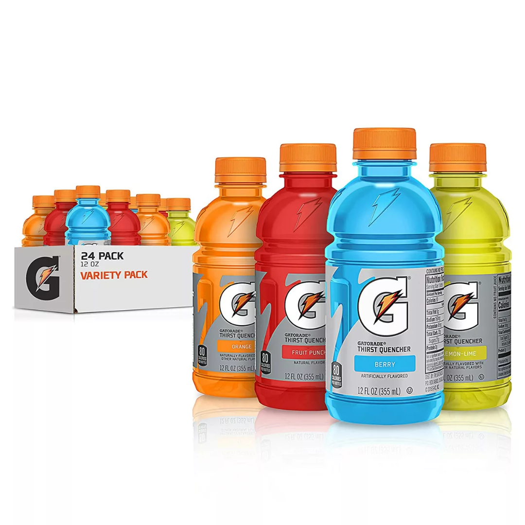 Gatorade Classic Thirst Quencher, Variety Pack, 12 Ounce - Pack of 24