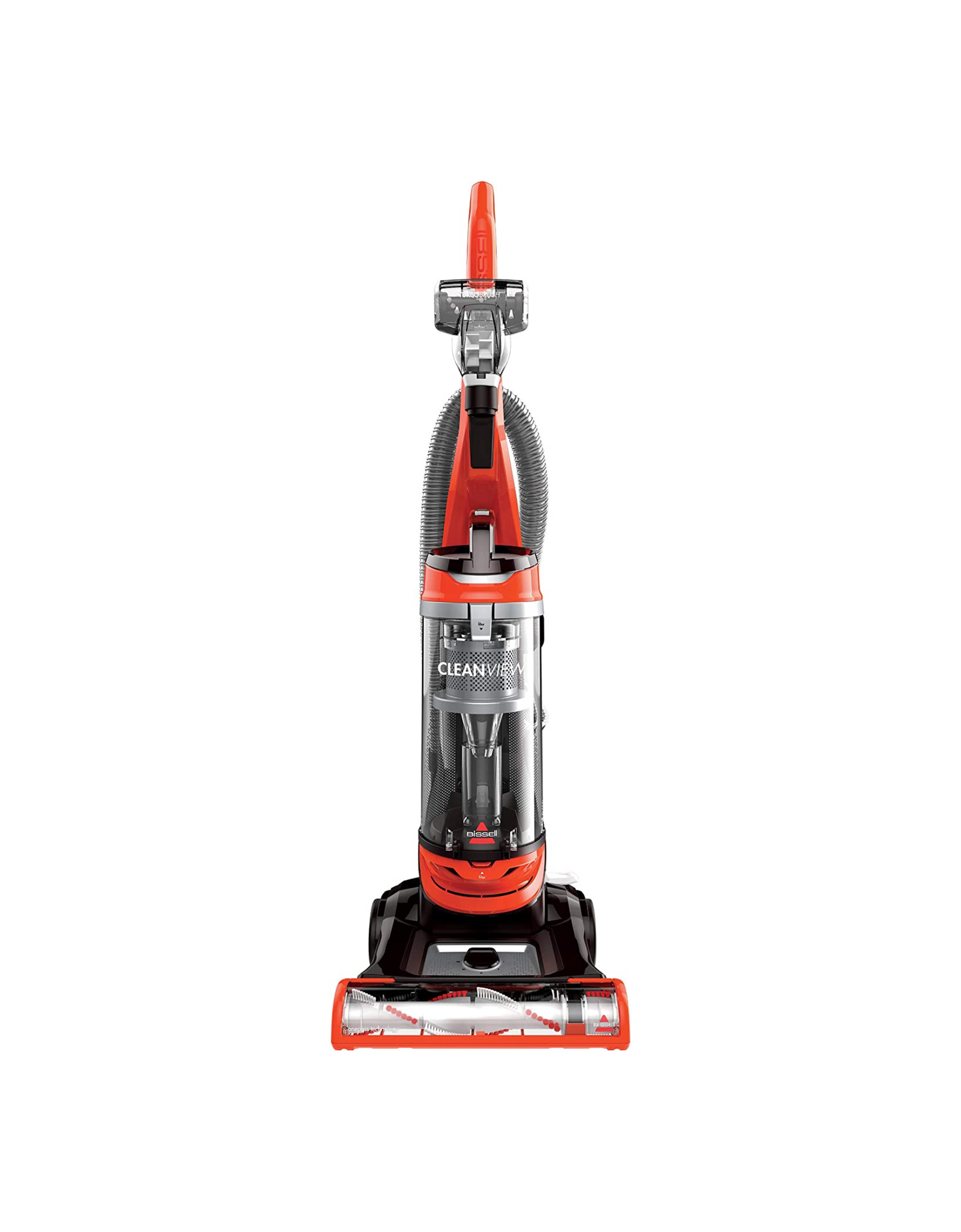 BISSELL 2486 CleanView Bagless Vacuum, Powerful Multi Cyclonic System, CleanView Orange