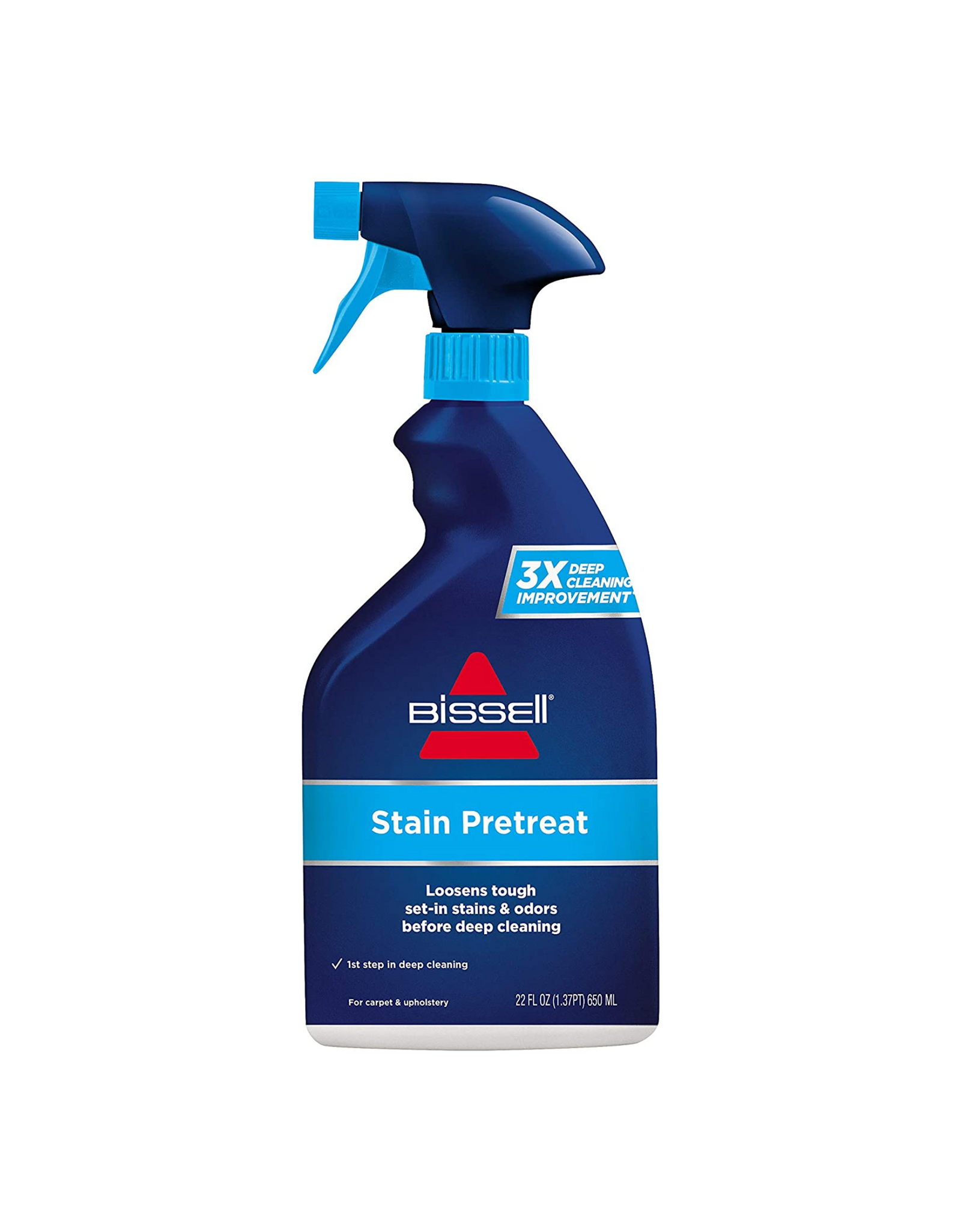 BISSELL Stain Pretreat for Carpet & Upholstery, 22 fl oz (Pack of 1)