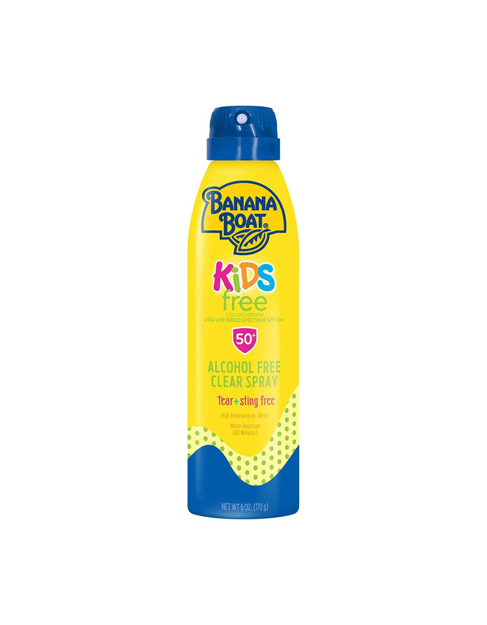 Banana Boat Kids Sunscreen Spray, Broad Spectrum SPF 50, 6 oz (170 grams)