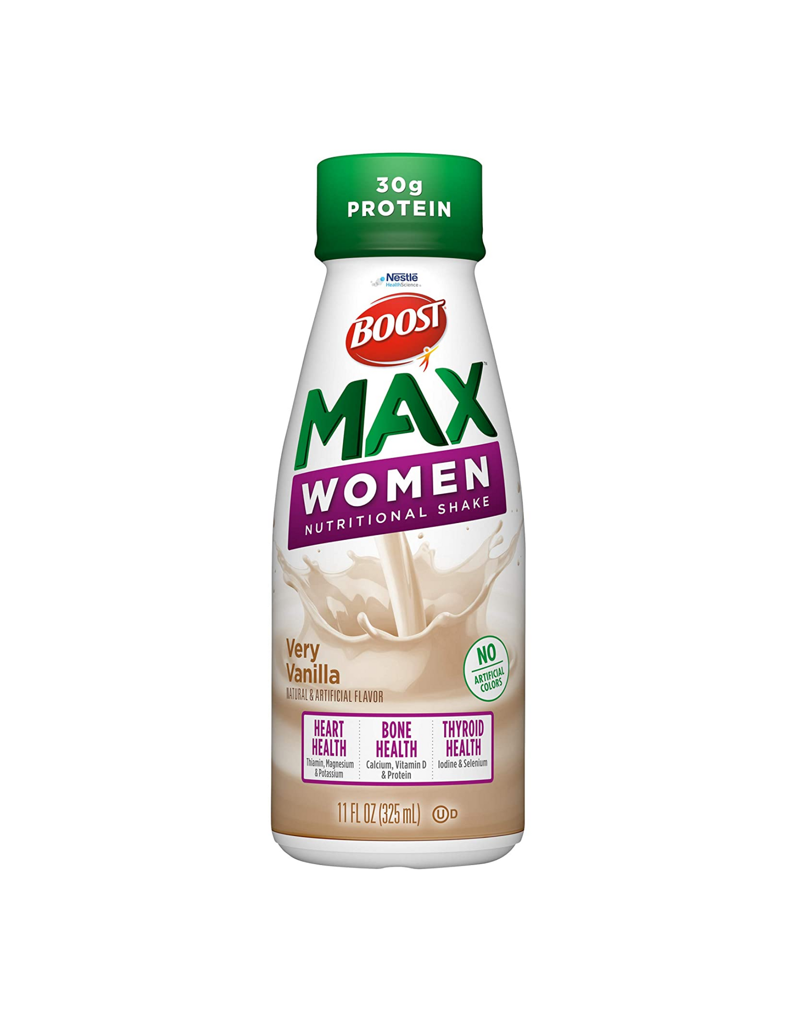 Boost Nutritional Drinks Max Womens, Very Vanilla, 11 fl oz (Pack of 12)