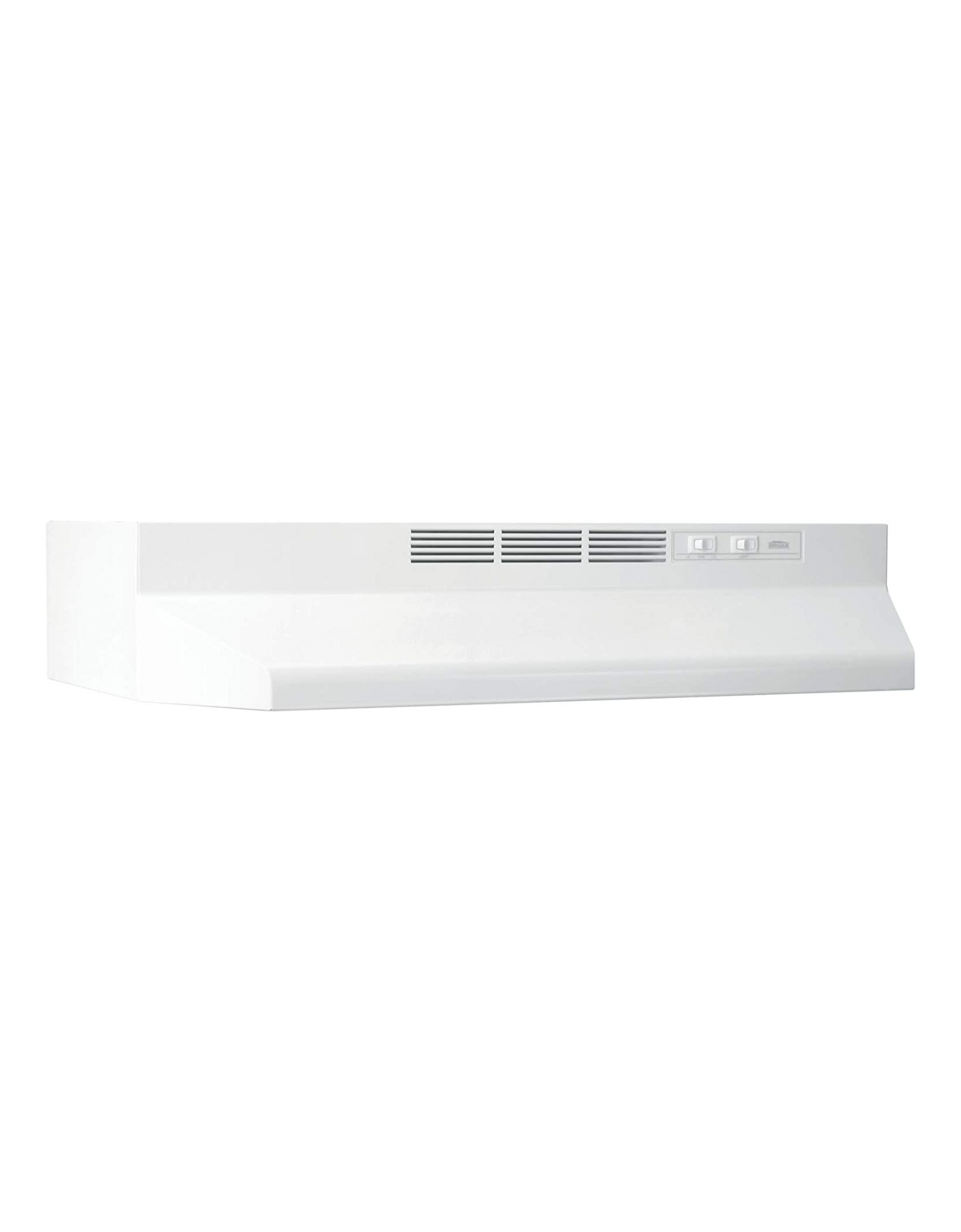 Broan-NuTone 412401 Non-Ducted Under-Cabinet Ductless Range Hood Insert, 24", White