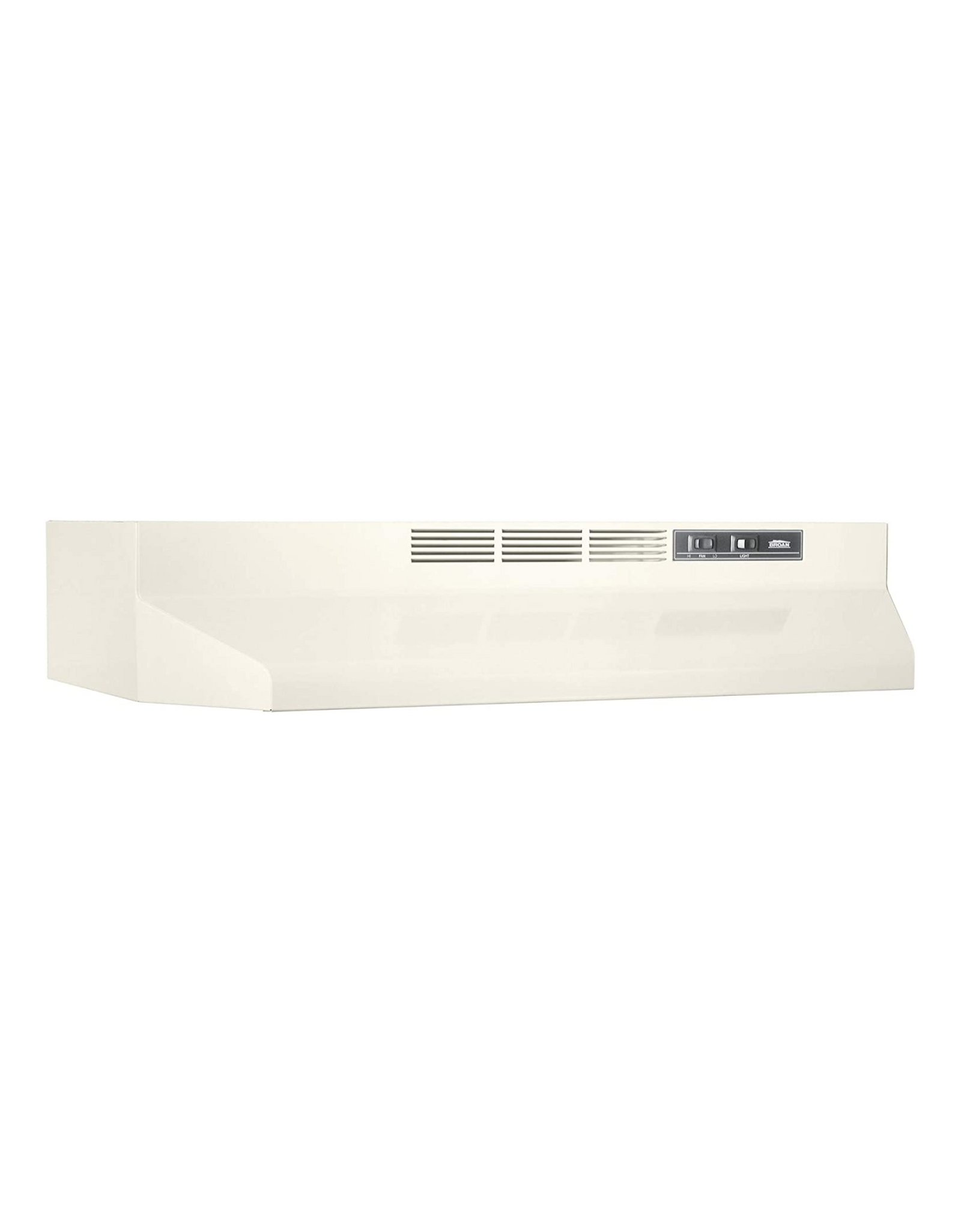 Broan-NuTone 412402 Non-Ducted Under-Cabinet Ductless Range Hood Insert, 24", Bisque