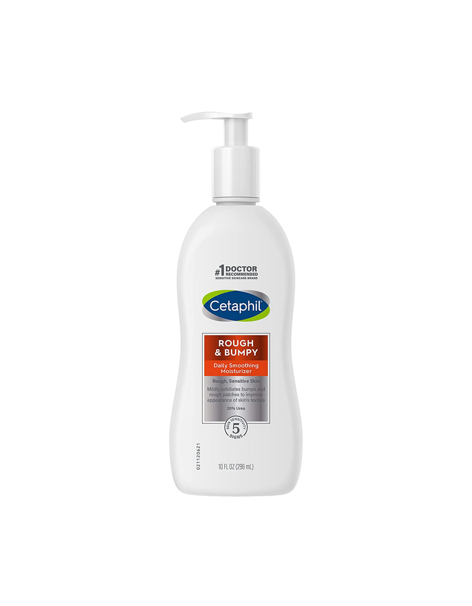 CETAPHIL Daily Smoothing Moisturizer, 10 fl oz - for Rough and Bumpy Skin