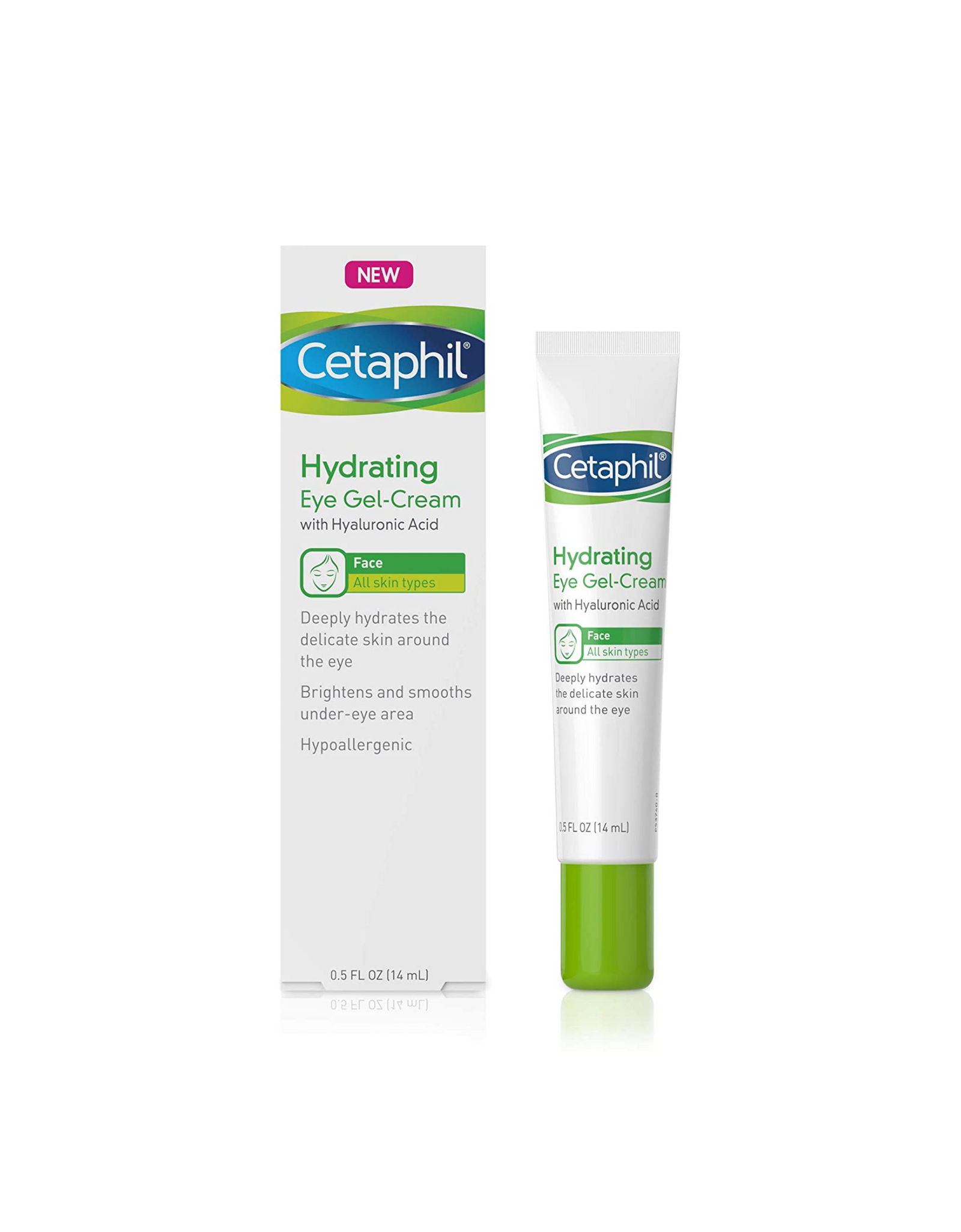 CETAPHIL Hydrating Eye Gel-Cream  With Hyaluronic Acid - 0.5 fl oz