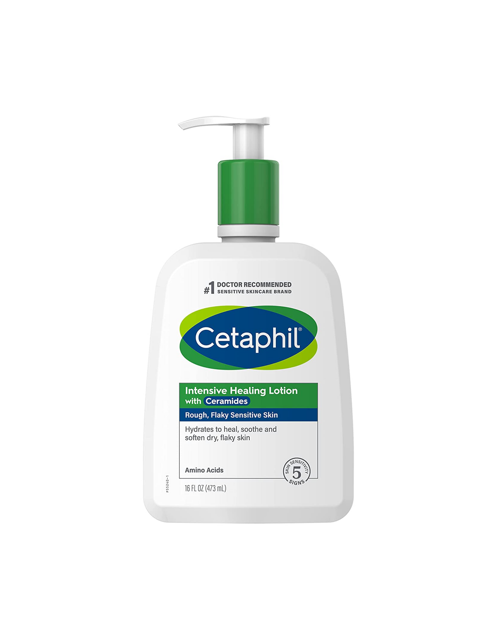 CETAPHIL Intensive Healing Lotion with Ceramides For Rough, Flaky Sensitive, 16 oz