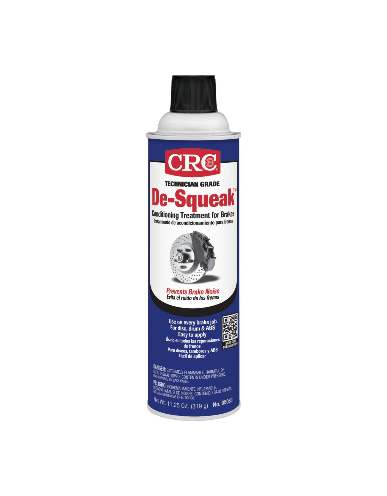 CRC 05080 De-Squeak Brake Conditioning Treatment for Brakes, 11.25 oz