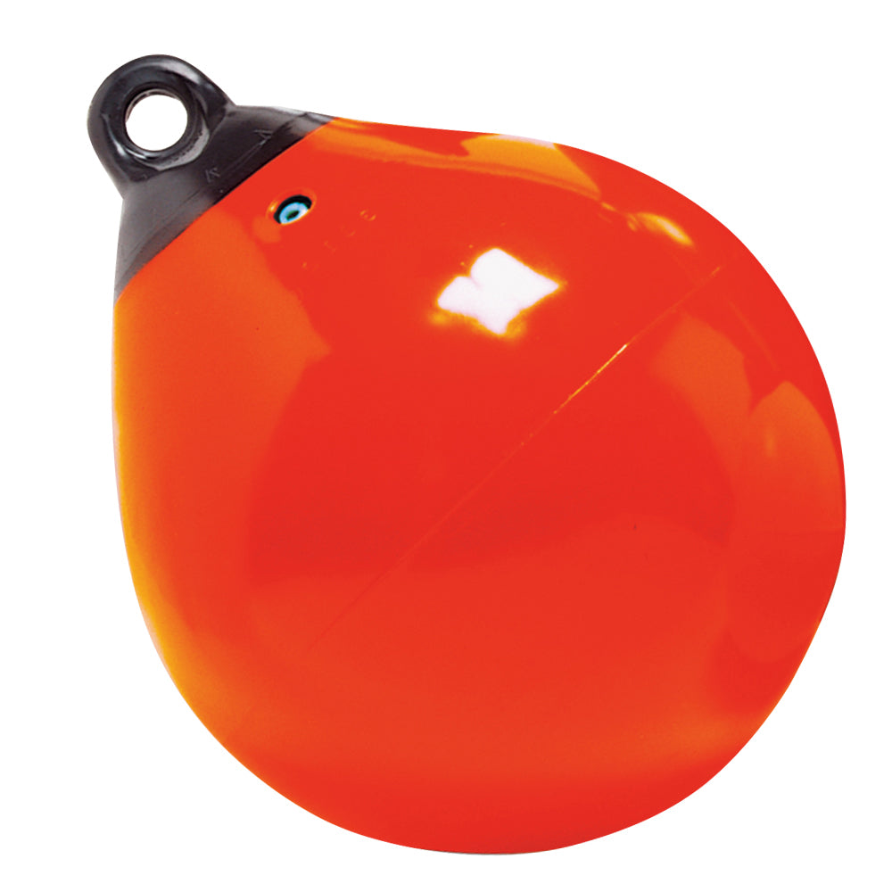 Taylor Made 12" Tuff End™ Inflatable Vinyl Buoy - Orange