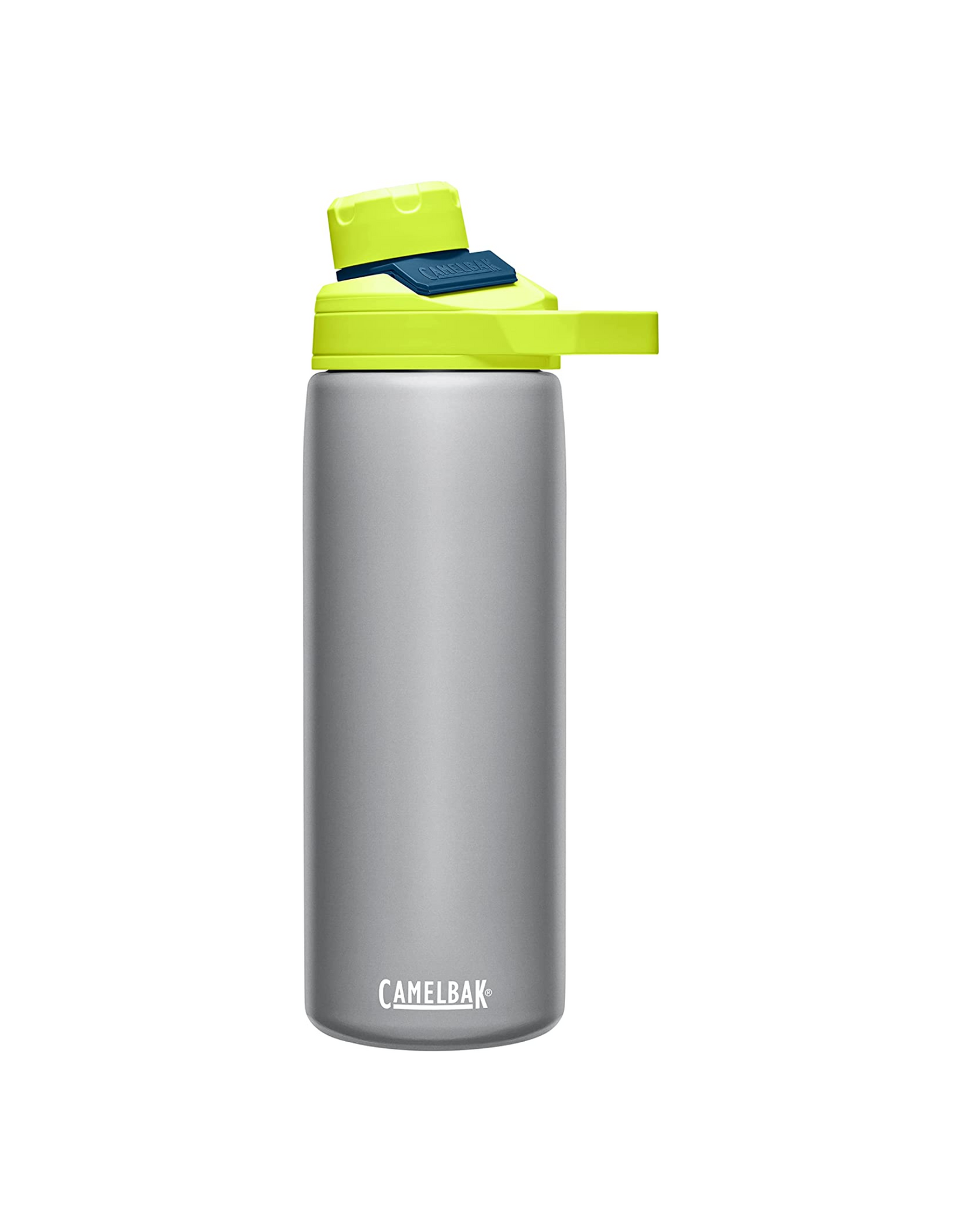 CamelBak Chute Mag Water Bottle, Insulated Stainless Steel, 20 oz, Trailblazer Gray