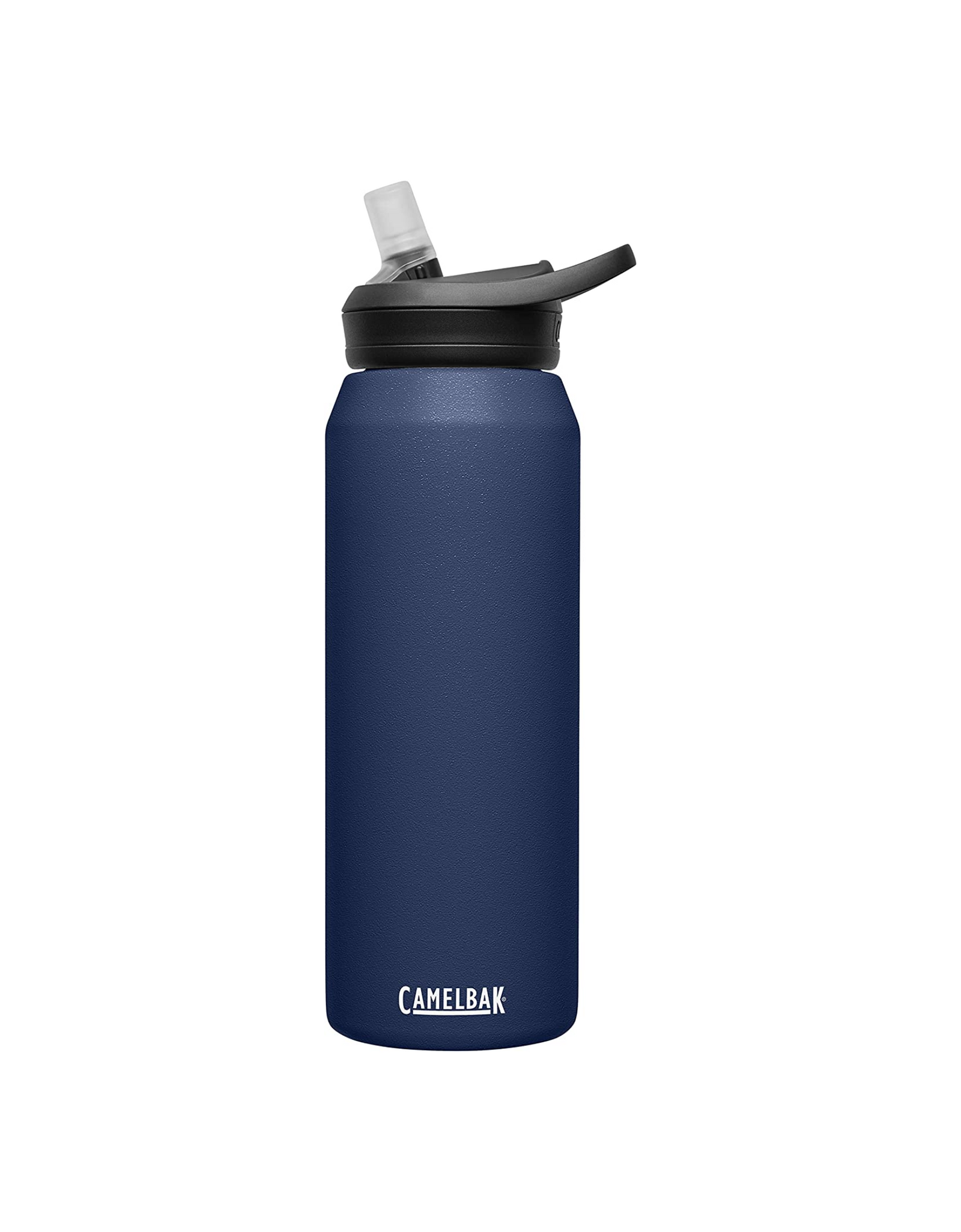 CamelBak eddy+ Vacuum Stainless Insulated Water Bottle, Stainless Steel, 32 oz, Navy