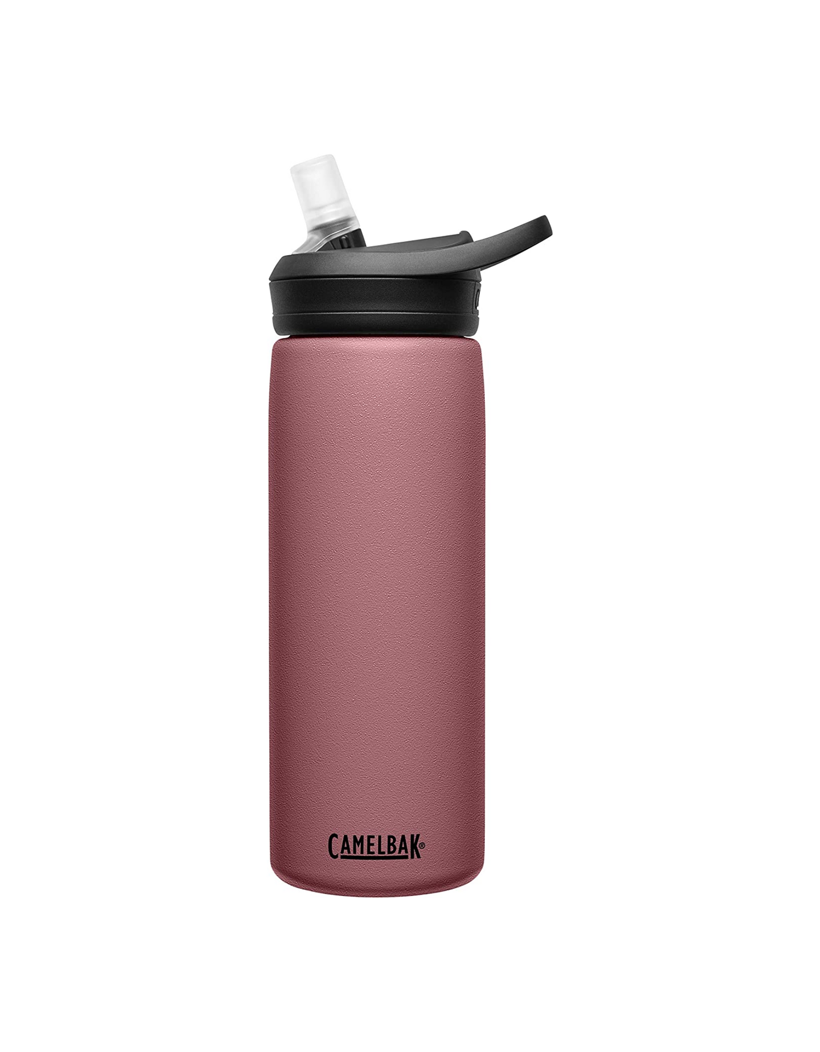CamelBak eddy+ Water Bottle with Straw, Insulated Stainless Steel, 20 oz, Terracotta Rose