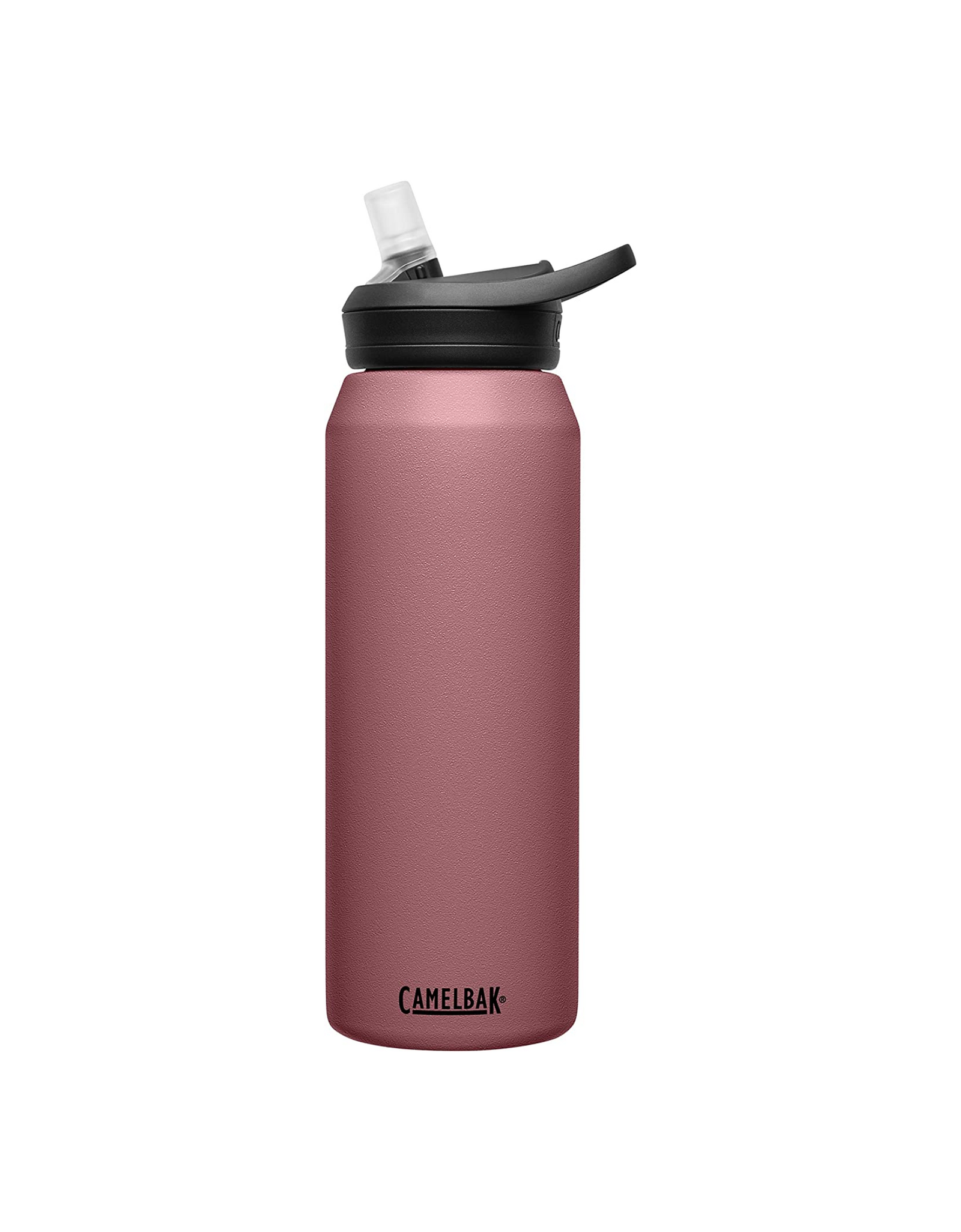 CamelBak eddy+ Water Bottle with Straw, Insulated Stainless Steel, 32 oz, Terracotta Rose