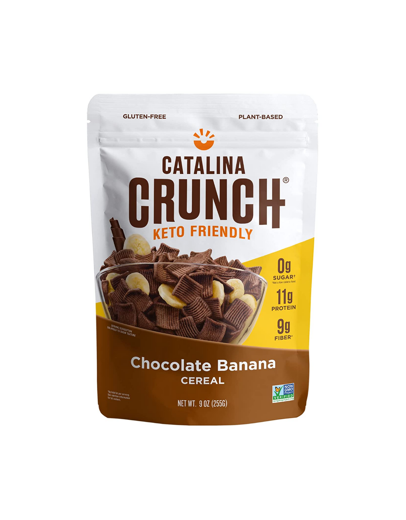 Catalina Crunch Chocolate Banana Keto Cereal, Low Carb, Sugar Free, Gluten Free, 9 oz (1 Pack)