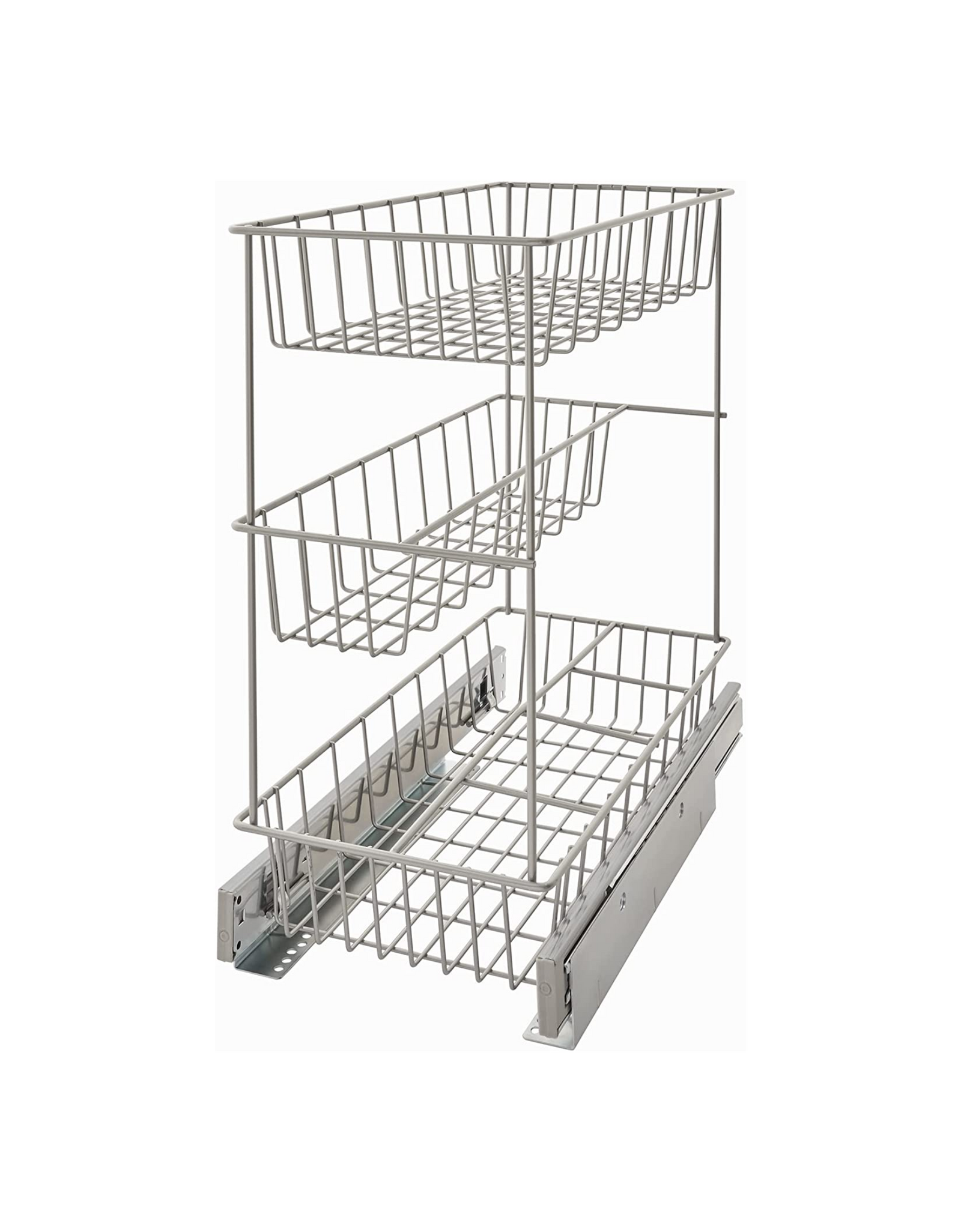 ClosetMaid 32105 Premium Wide 3-Tier Pull-Out Basket, 8.75-Inch