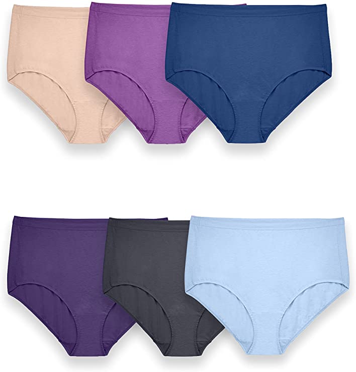 Fruit of the Loom Women's Beyondsoft Underwear, Plus Size