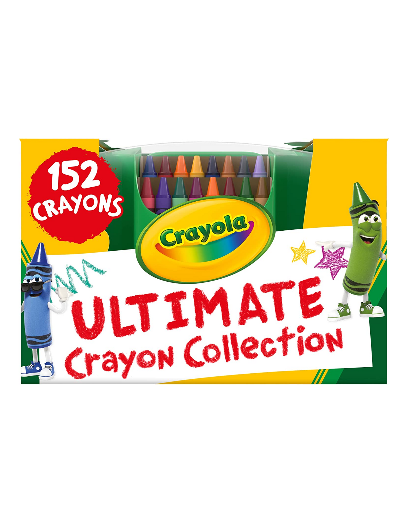 Crayola Ultimate Crayon Collection, Coloring Set, 152 Ct