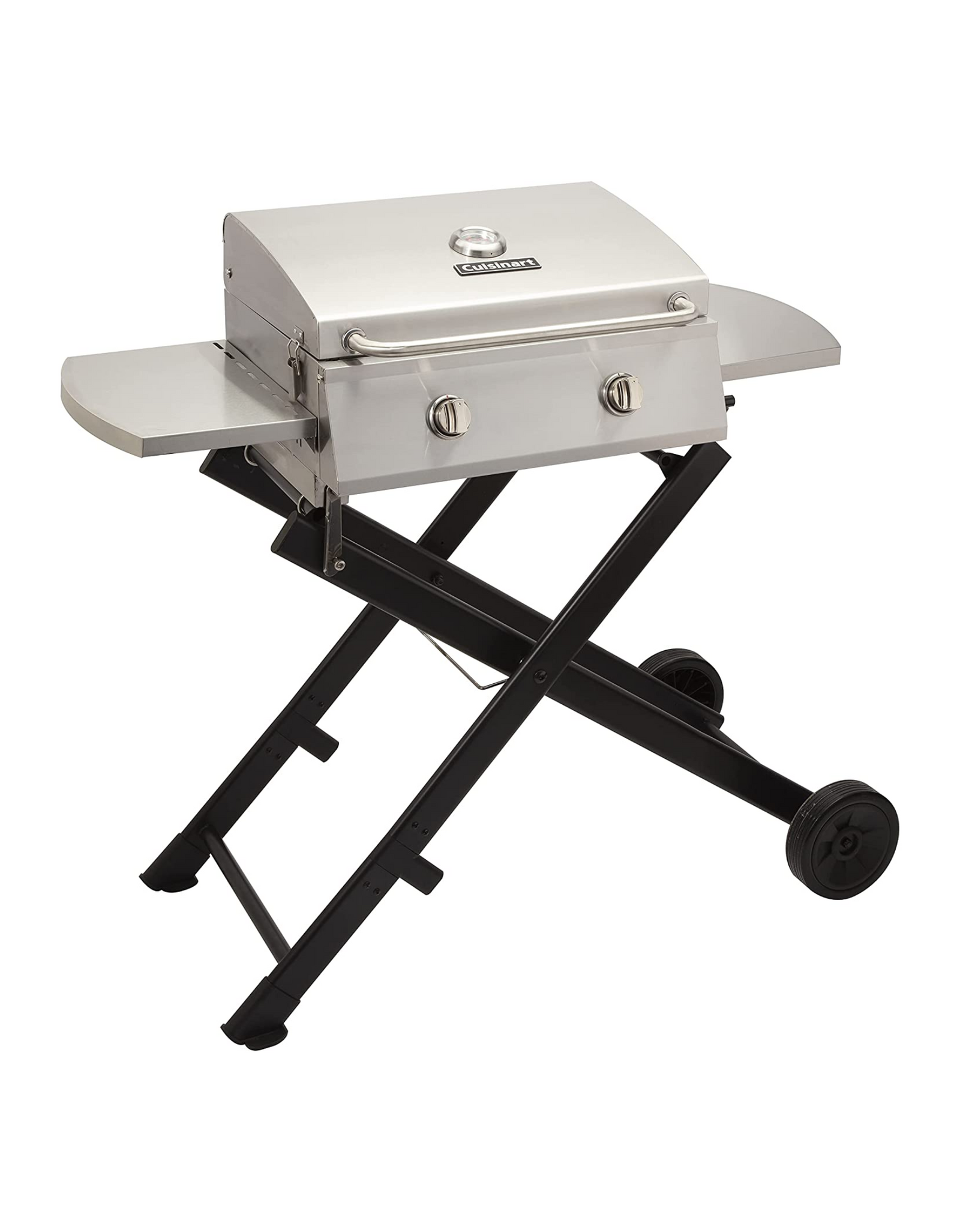 Cuisinart CGG-340 Chef's Style Roll-Away Portable Gas Grill, Stainless Steel