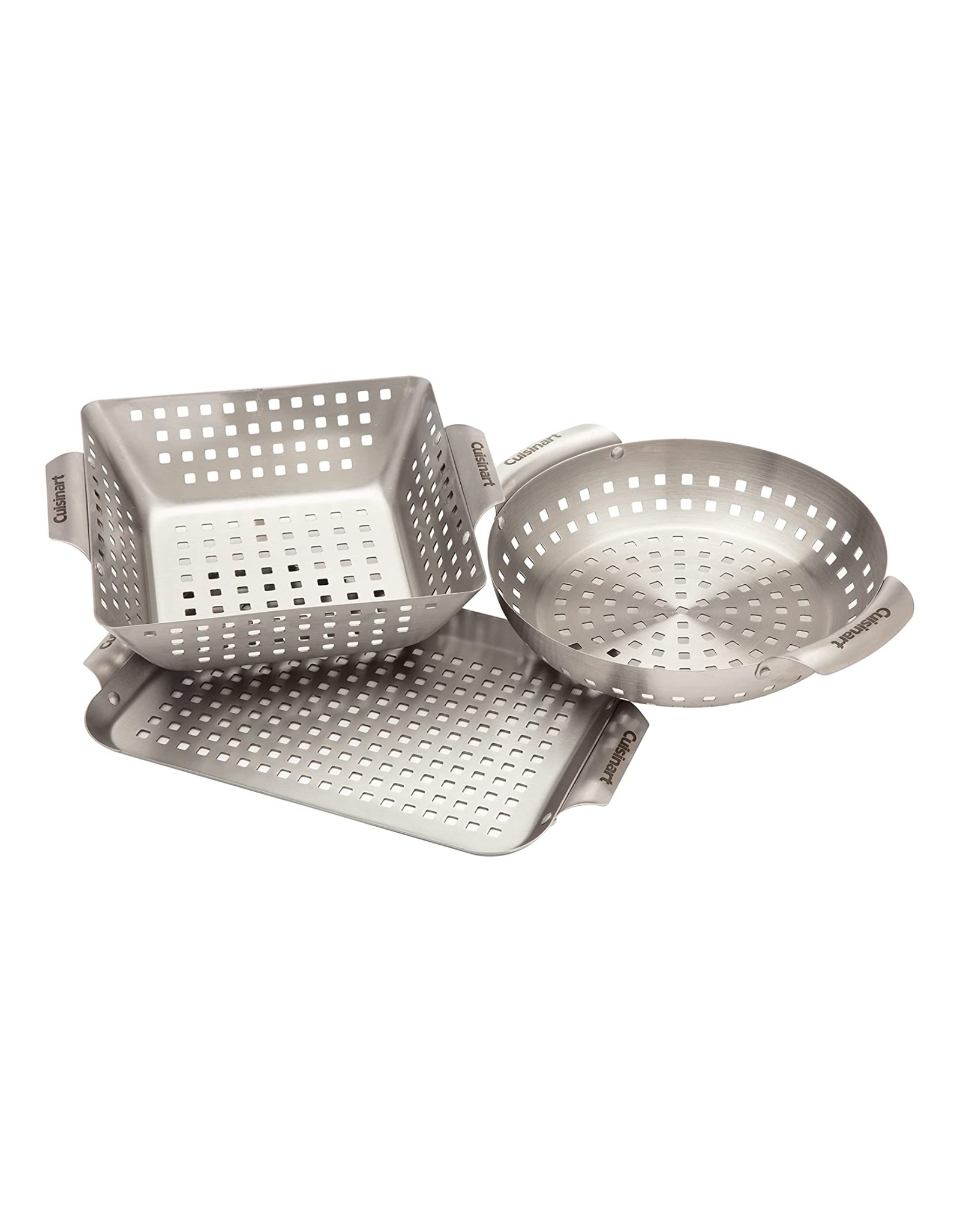 Cuisinart CGT-1103 3-Piece Stainless Steel Grill Topper Cookware Set