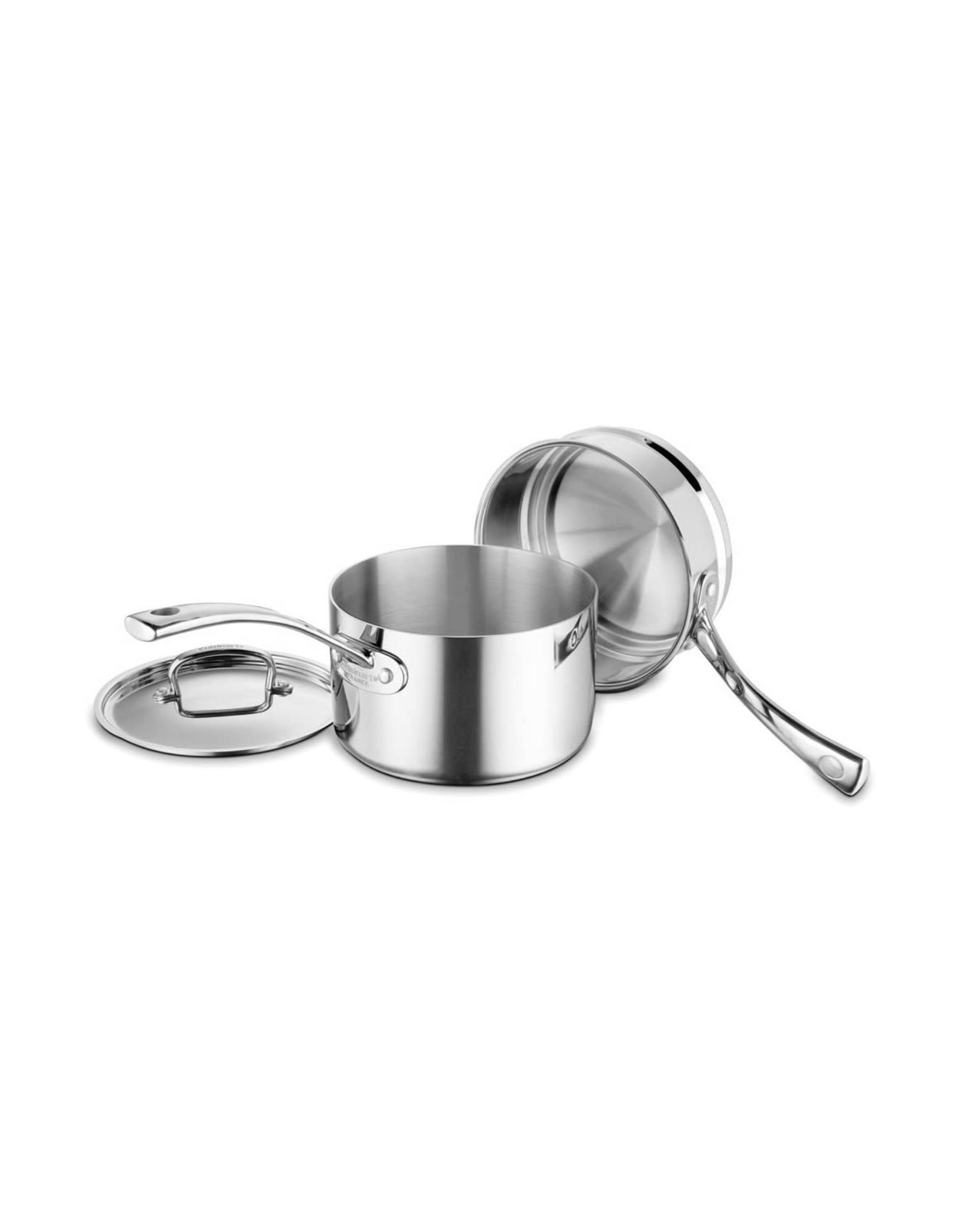 Cuisinart French Classic Tri-Ply Stainless Saucepan and Double Boiler Set, 3-Pieces