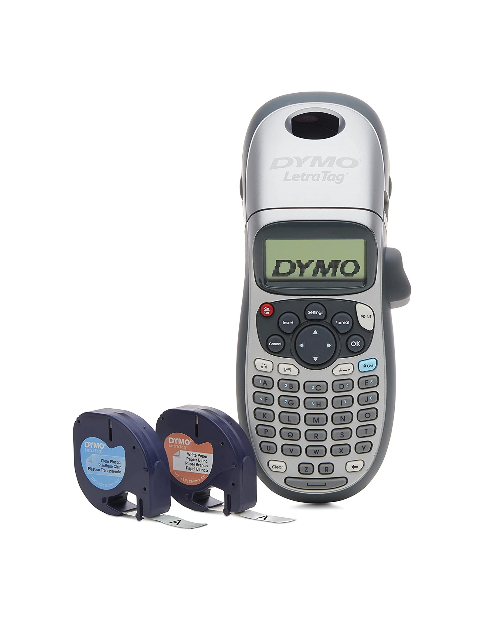 DYMO LetraTag LT-100H Handheld Label Maker 21455 (Machine + 2 Tapes)