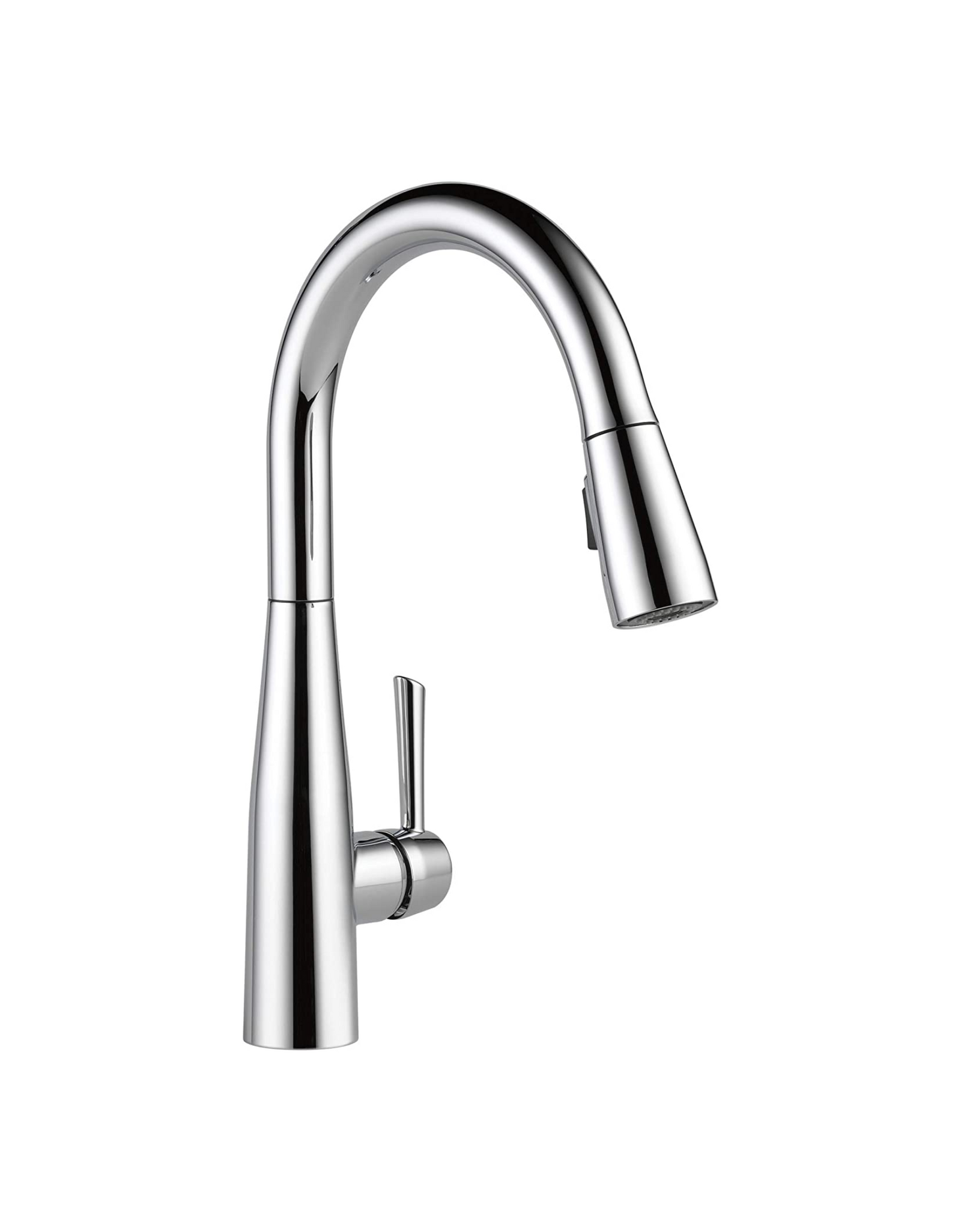 Delta Faucet Essa Pull Down Kitchen Faucet Chrome with Pull Down Sprayer (9113-DST)