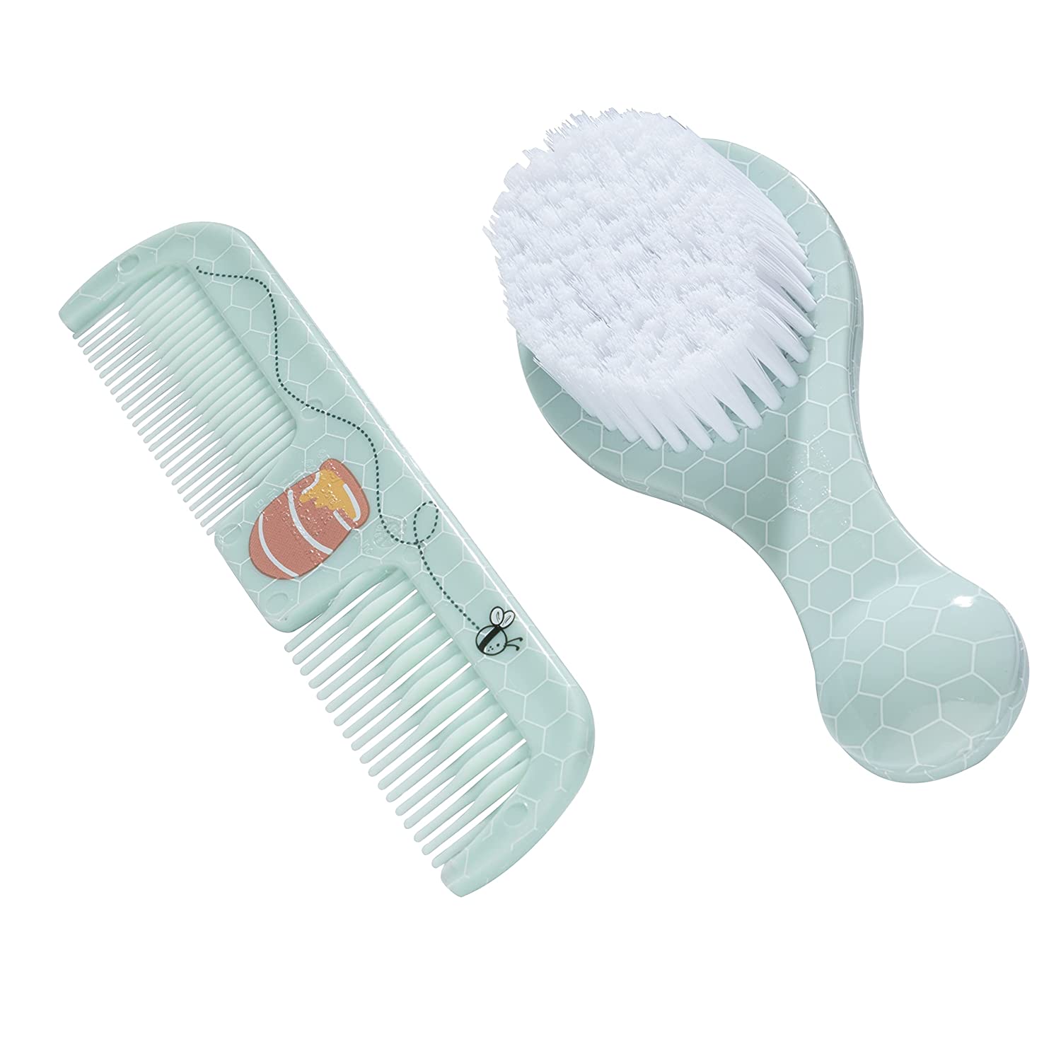 Disney Baby - Winnie The Pooh Brush & Comb Set - With Easy Grip Handles