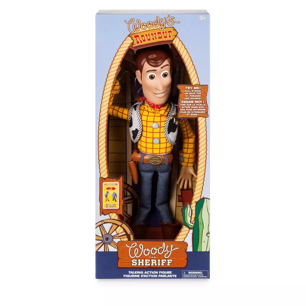 Disney Woody Interactive Talking Action Figure, 15 Inch - Toy Story 4